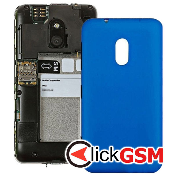 Piesa Capac Spate Blue Nokia Lumia 620 4npl