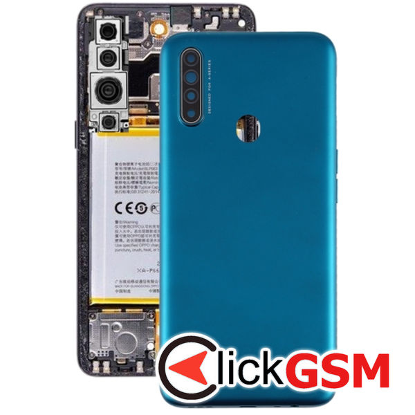 Piesa Piesa Capac Spate Blue Oppo A8 1xeu