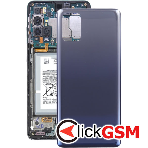 Piesa Piesa Capac Spate Blue Samsung Galaxy M31s 4b1v