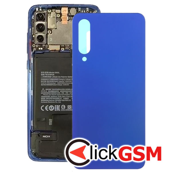 Piesa Piesa Capac Spate Blue Xiaomi Mi 9 Se 25uz