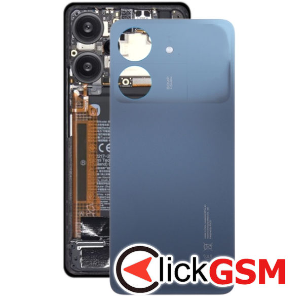 Piesa Capac Spate Blue Xiaomi Poco C65 3f4a