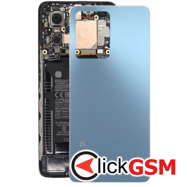 Piesa Piesa Capac Spate Blue Xiaomi Redmi Note 12 Pro 5g 4p6r