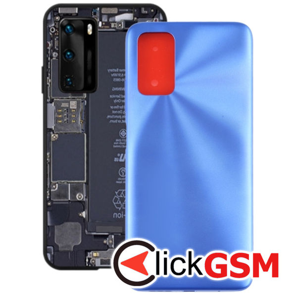 Piesa Capac Spate Blue Xiaomi Redmi Note 9 25q0