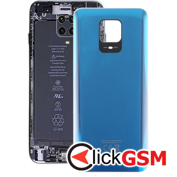 Piesa Piesa Capac Spate Blue Xiaomi Redmi Note 9 Pro 2v59