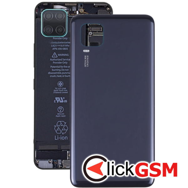 Piesa Capac Spate Blue Zte Axon 11 5g 1y6q