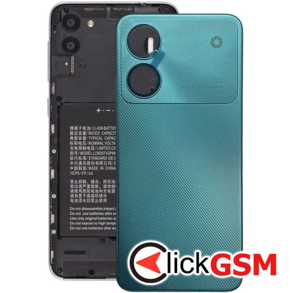 Piesa Piesa Capac Spate Blue Zte Blade A34 3fbp