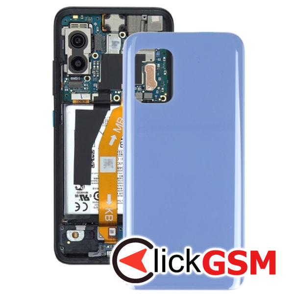 Piesa Capac Spate Cu Adeziv Blue Asus Zenfone 8 2ug7