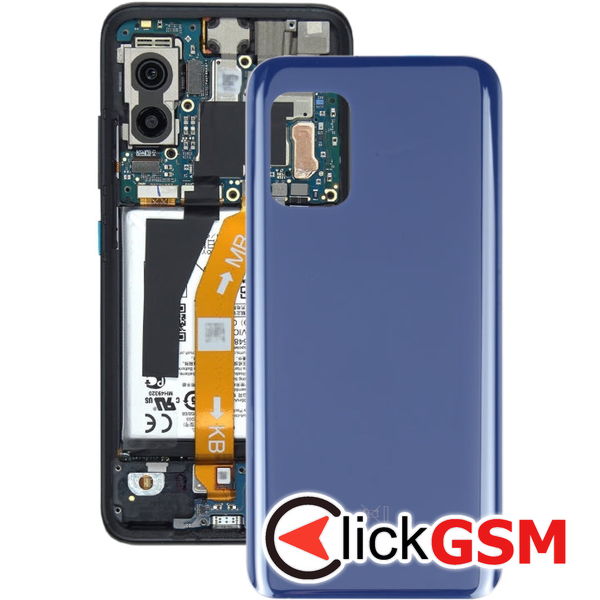 Piesa Capac Spate Cu Adeziv Blue Asus Zenfone 8 2ug8