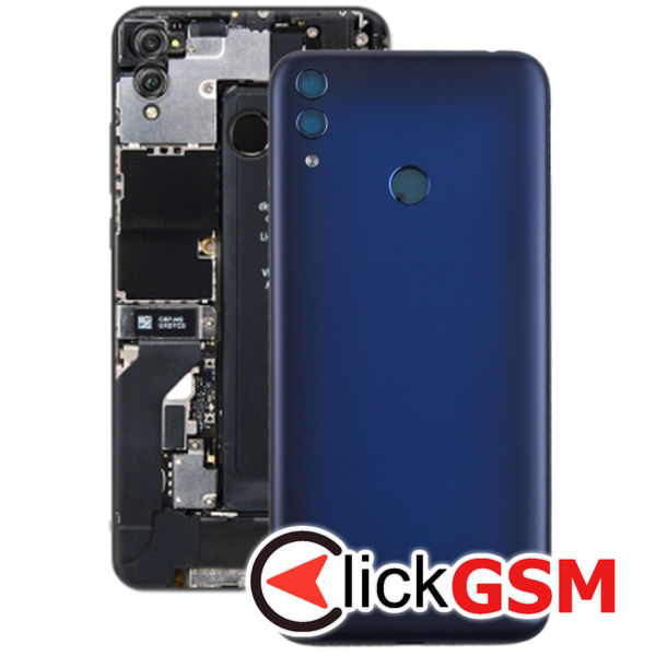 Piesa Capac Spate Cu Buton Lateral Blue Honor 8c 2eyo