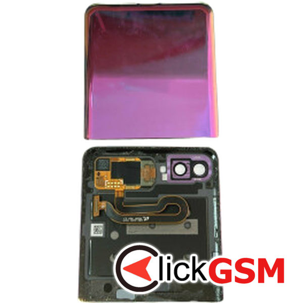 Piesa Piesa Capac Spate Cu Display Si Touchscreen Samsung Galaxy Z Flip Qdi