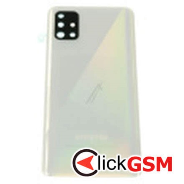 Piesa Capac Spate Cu Geam Camera Alb Samsung Galaxy A51 64g