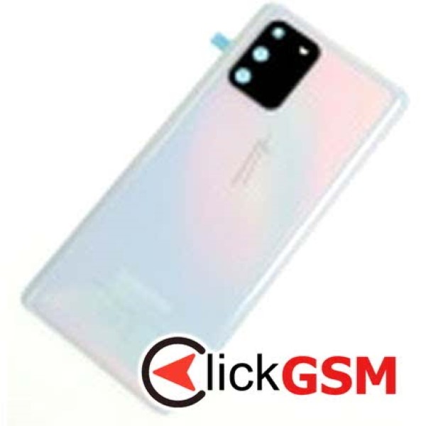 Piesa Piesa Capac Spate Cu Geam Camera Alb Samsung Galaxy S10 Lite 6pb