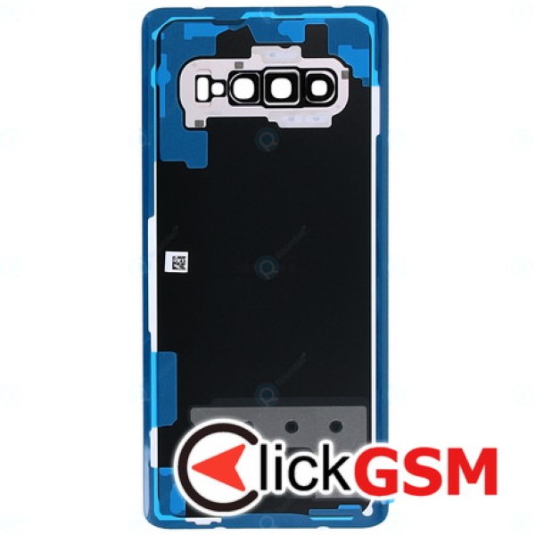 Piesa Capac Spate Cu Geam Camera Alb Samsung Galaxy S10.plus 10uc