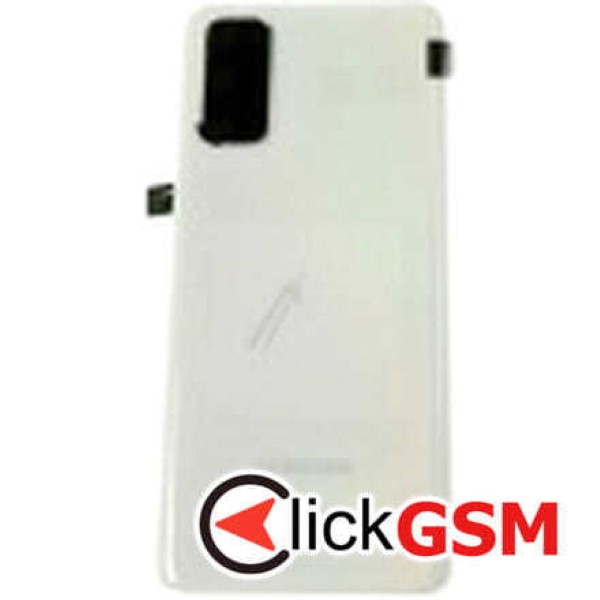 Piesa Piesa Capac Spate Cu Geam Camera Alb Samsung Galaxy S20 5g V4m