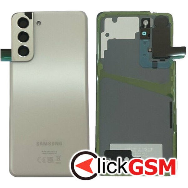 Piesa Capac Spate Cu Geam Camera Alb Samsung Galaxy S21 5g 347x