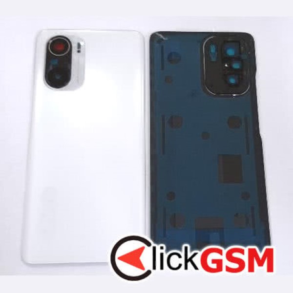 Piesa Capac Spate Cu Geam Camera Alb Xiaomi Mi 11i 37yl