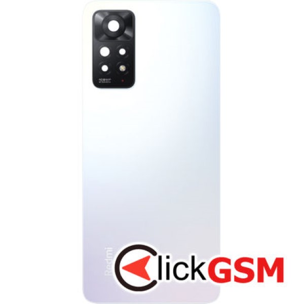 Piesa Piesa Capac Spate Cu Geam Camera Alb Xiaomi Redmi Note 11 Pro 3fpx