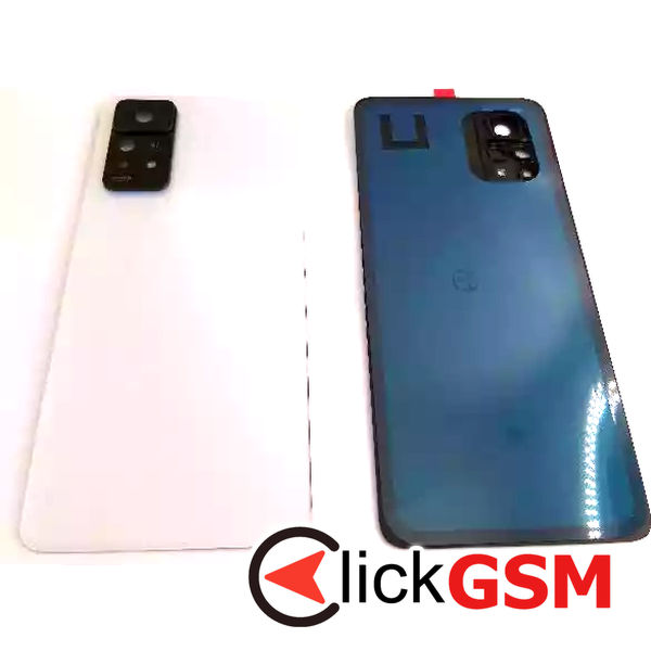 Piesa Piesa Capac Spate Cu Geam Camera Alb Xiaomi Redmi Note 11 Pro 5g 39yk