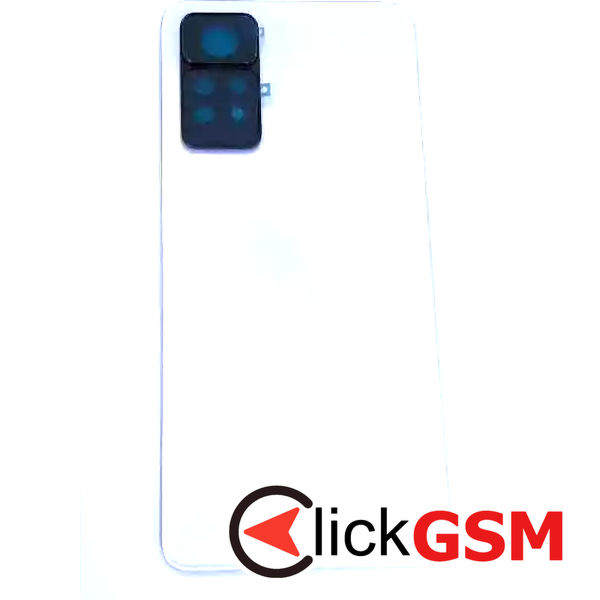 Piesa Capac Spate Cu Geam Camera Alb Xiaomi Redmi Note 11 Pro 5g 39ys