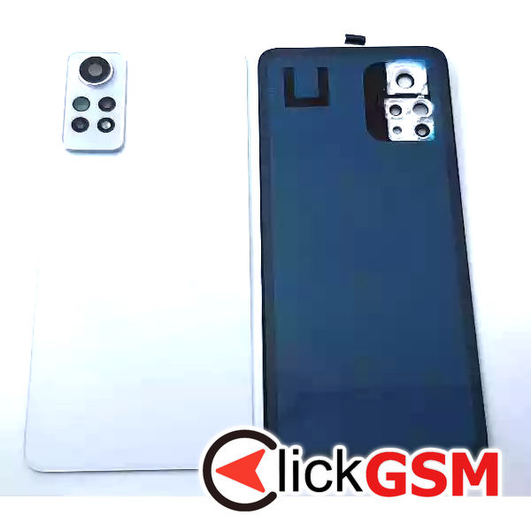 Piesa Capac Spate Cu Geam Camera Alb Xiaomi Redmi Note 12 Pro 3bbu