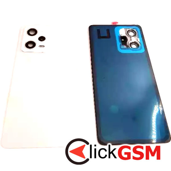 Piesa Piesa Capac Spate Cu Geam Camera Alb Xiaomi Redmi Note 12 Pro 5g 3a3w