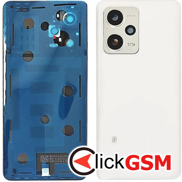 Piesa Piesa Capac Spate Cu Geam Camera Alb Xiaomi Redmi Note 12 Pro.plus 4xde