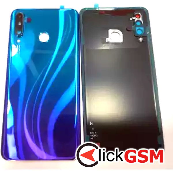 Piesa Piesa Capac Spate Cu Geam Camera Albastru Huawei P30 Lite Eft