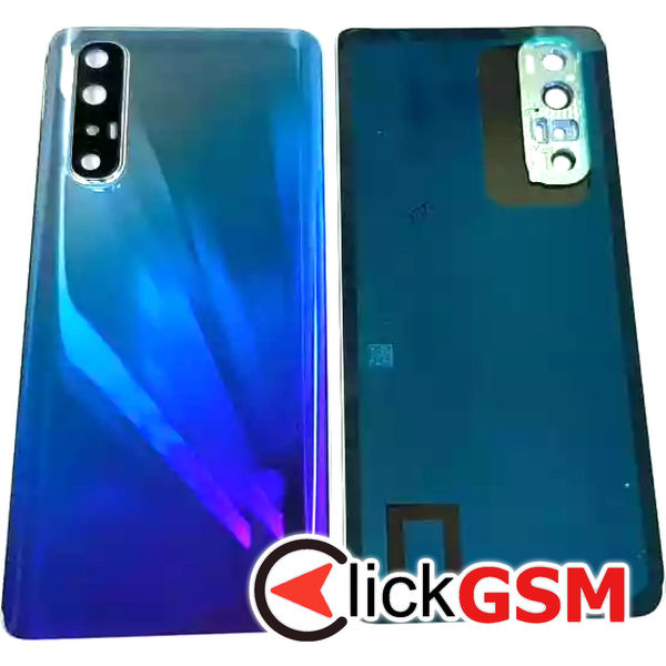 Piesa Piesa Capac Spate Cu Geam Camera Albastru Oppo Find X2 Neo 2qkz