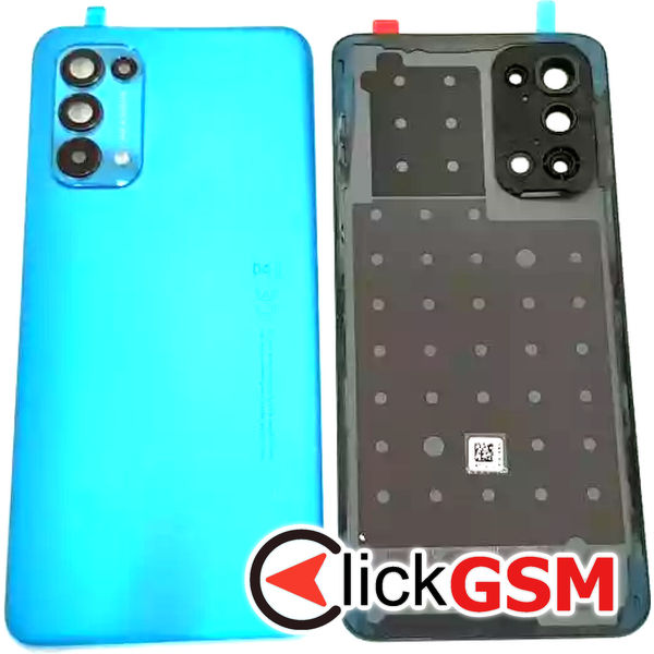 Piesa Piesa Capac Spate Cu Geam Camera Albastru Oppo Find X3 Lite 2qkx