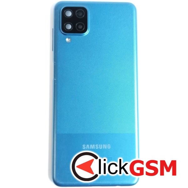 Piesa Capac Spate Cu Geam Camera Albastru Samsung Galaxy A12 1f23