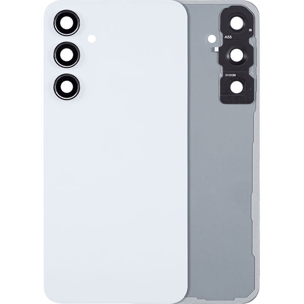 Samsung Galaxy A55 · Back Cover Glass With Camera Lens For Samsung Galaxy A55 5G (A556 / 2024) (No Logo) (Aftermarket Plus) (Iceblue)