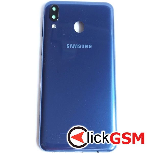 Piesa Piesa Capac Spate Cu Geam Camera Albastru Samsung Galaxy M20 1m6