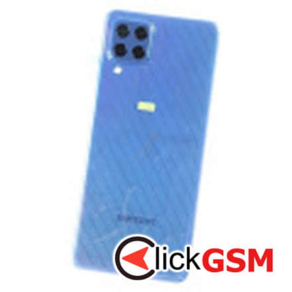 Piesa Capac Spate Cu Geam Camera Albastru Samsung Galaxy M32 1cg9