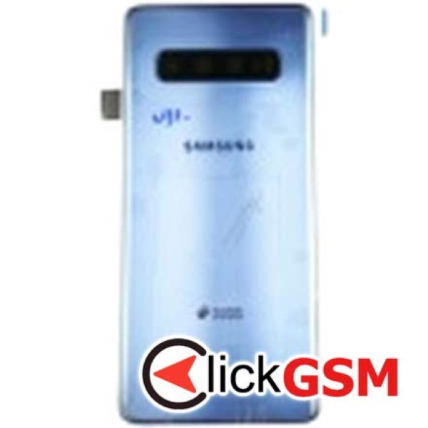 Piesa Capac Spate Cu Geam Camera Albastru Samsung Galaxy S10 6wz