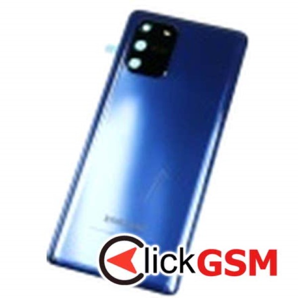 Piesa Capac Spate Cu Geam Camera Albastru Samsung Galaxy S10 Lite 7js