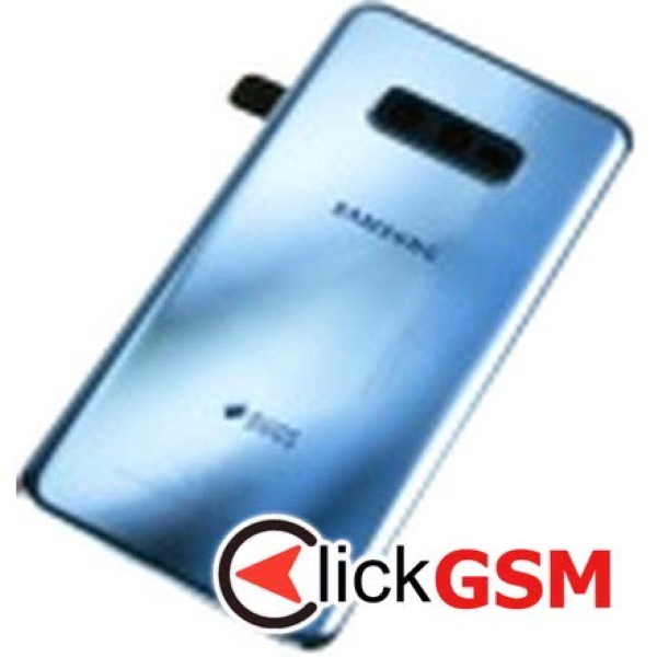 Piesa Capac Spate Cu Geam Camera Albastru Samsung Galaxy S10e 63q