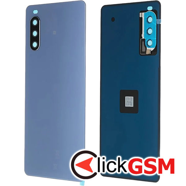 Piesa Capac Spate Cu Geam Camera Albastru Sony Xperia 10 Iii 4v0t