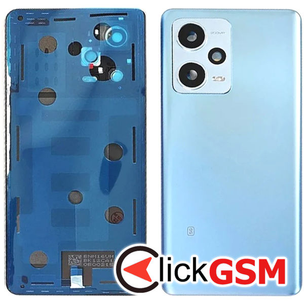 Piesa Piesa Capac Spate Cu Geam Camera Albastru Xiaomi Redmi Note 12 Pro.plus 4xdf