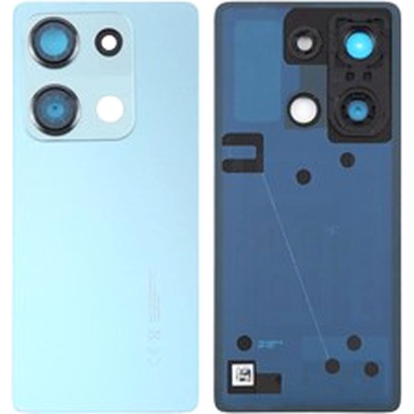 Capac Spate cu Geam Camera Albastru Xiaomi Redmi Note 14s · For Xiaomi Redmi Note 14S 4G Battery Housing with Camera Lens Cover - Blue