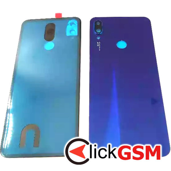 Piesa Capac Spate Cu Geam Camera Albastru Xiaomi Redmi Note 7 Cao