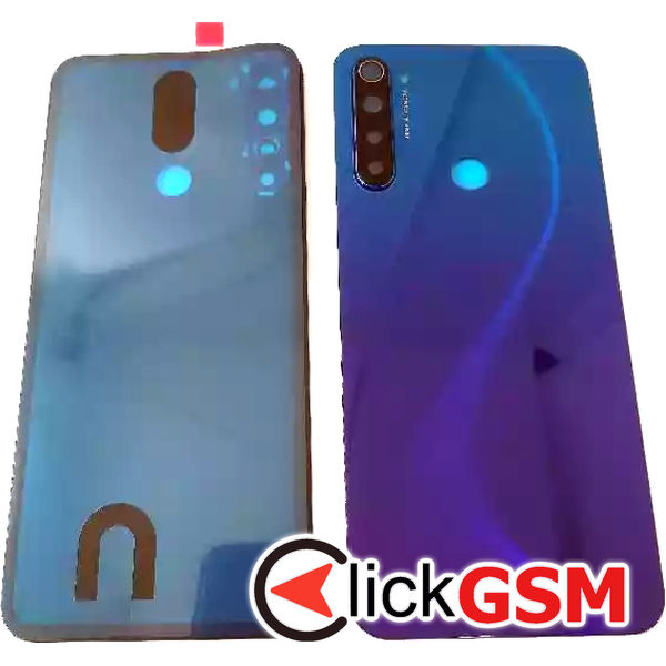 Piesa Capac Spate Cu Geam Camera Albastru Xiaomi Redmi Note 8 Cct