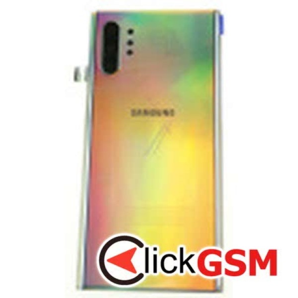 Piesa Piesa Capac Spate Cu Geam Camera Argintiu Samsung Galaxy Note10.plus 5g 66k