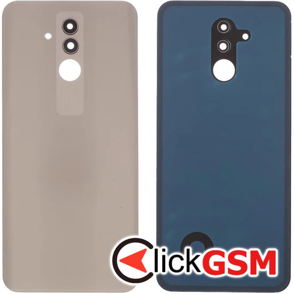 Piesa Capac Spate Cu Geam Camera Auriu Huawei Mate 20 Lite 4rht