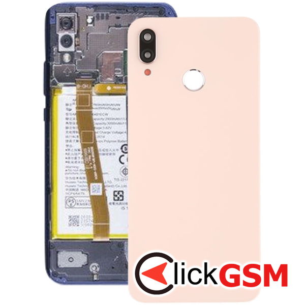 Piesa Capac Spate Cu Geam Camera Auriu Huawei P20 Lite 2b2j