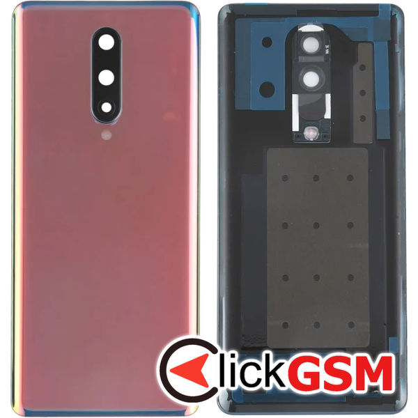 Piesa Capac Spate Cu Geam Camera Auriu Oneplus 8 4tkq