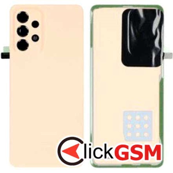 Piesa Capac Spate Cu Geam Camera Auriu Samsung Galaxy A33 5g 1o3u