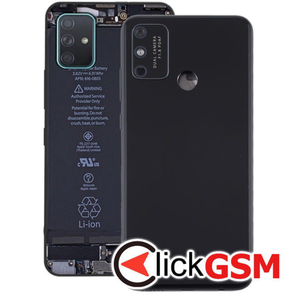 Piesa Piesa Capac Spate Cu Geam Camera Black Honor Play 9a 23xi