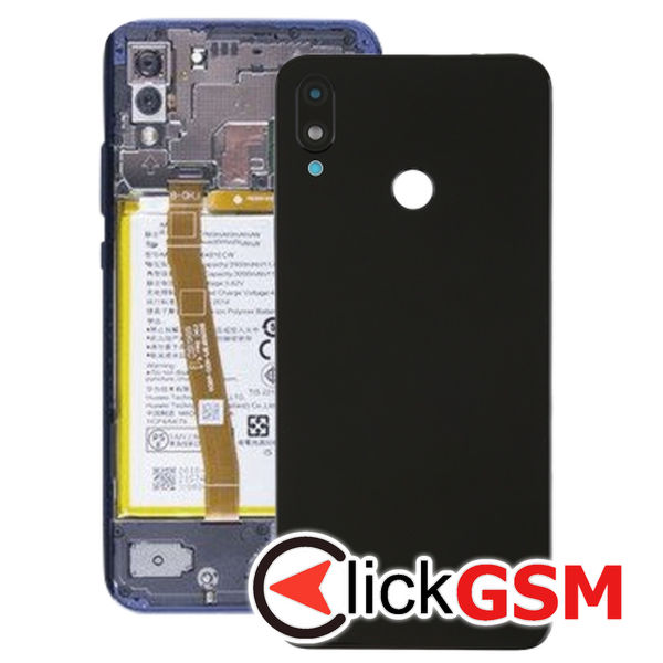 Piesa Piesa Capac Spate Cu Geam Camera Black Huawei Nova 3i 2b2f