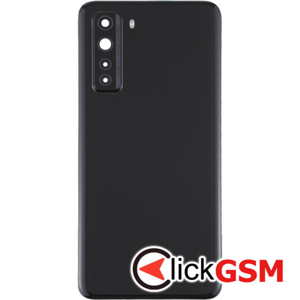 Piesa Capac Spate Cu Geam Camera Black Huawei P40 Lite 5g 23ud