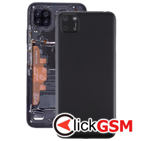 Piesa Capac Spate Cu Geam Camera Black Huawei Y5p 2epg